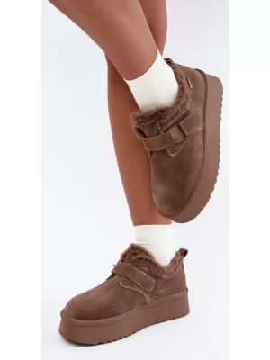 Ženski snežaki BIG STAR SHOES UU274318 BEŽ