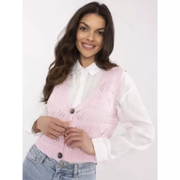  Ženski pulover SUBLEVEL D93076J90849A SVETLO ROZA 