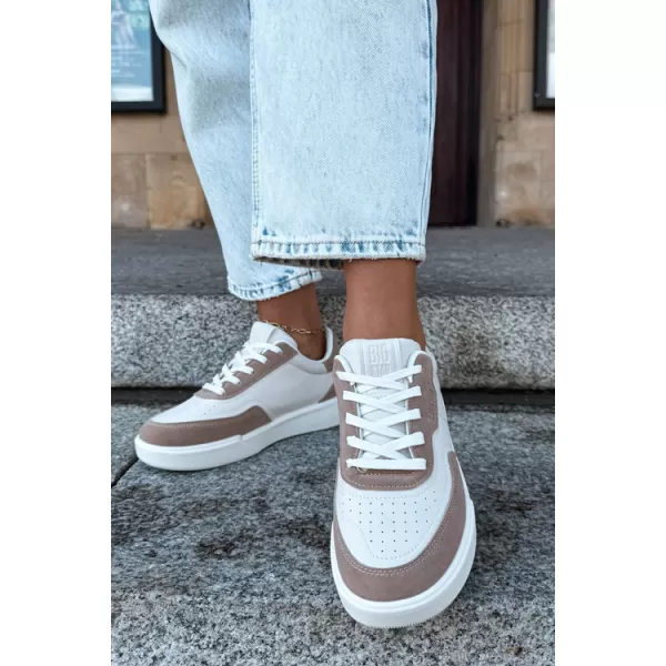  Ženske superge BIG STAR SHOES UU274275 BELA/BEŽ 