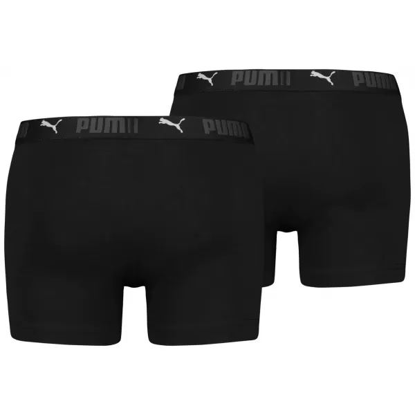  Moške boksarice PUMA SPORT COTTON BOXER 2P 93552101 ČRNA 
