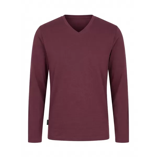  Moška majica s kratkimi rokavi OMBRE L171 BORDO 