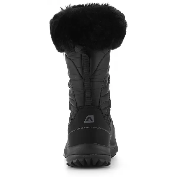 Ženski zimski škornji ALPINE PRO LEWRA ČRNA 