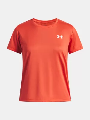 Dekliška majica s kratkimi rokavi UNDER ARMOUR TECH SSC 6005138-690 RDEČA