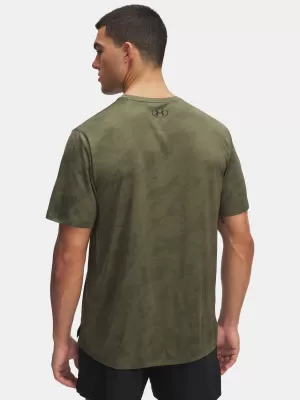 Moška majica s kratkimi rokavi UNDER ARMOUR TECH VENT JCQRD SS 1390047-390 ZELENA