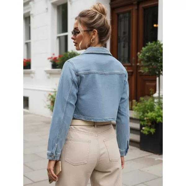  Ženska jakna DSTREET TY5691 MODRA 