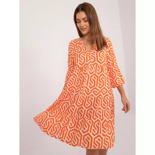  Obleka SUBLEVEL D73771M30214K ORANŽNA 