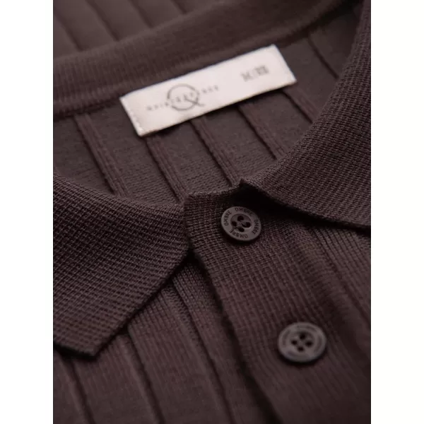  Moška polo majica OMBRE OM-POSS-0180 SVETLO RJAVA 