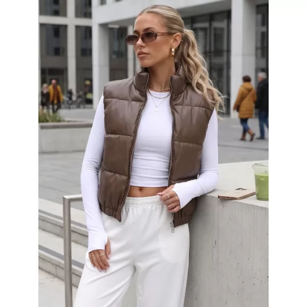  Ženska jakna DSTREET TY5732 RJAVA 