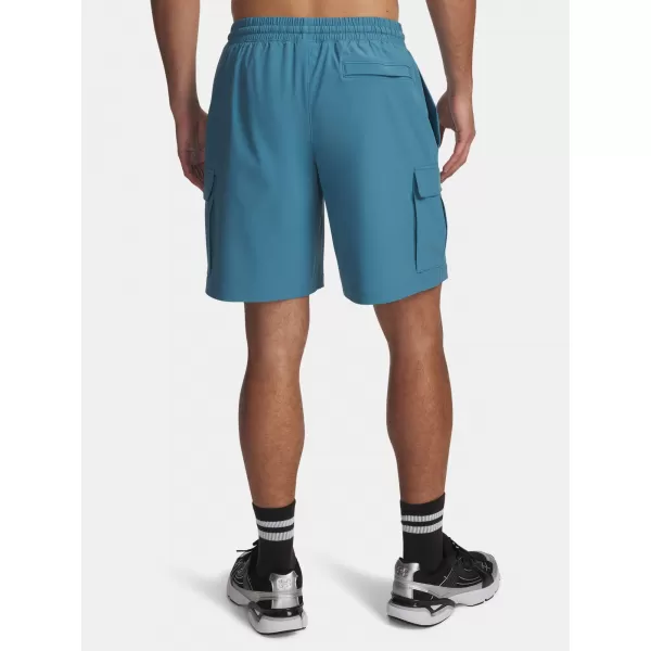  Moške kratke hlače UNDER ARMOUR VIBE WOVEN CARGO SHORT 1386560-466 MODRA 
