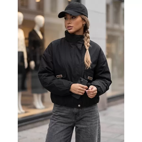  Ženska jakna DSTREET TY6023 ČRNA 