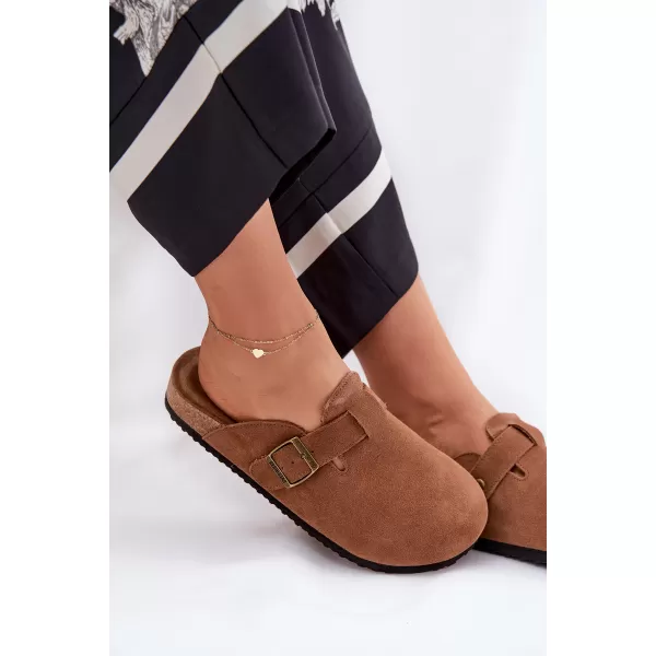  Ženski copati BIG STAR SHOES RR274A387 RJAVA/BEŽ 