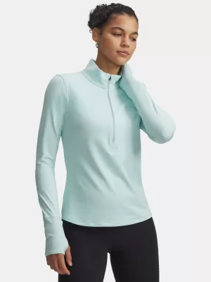Ženska majica s kratkimi rokavi UNDER ARMOUR UA LAUNCH PRO HALF ZIP 1379349-703 ZELENA