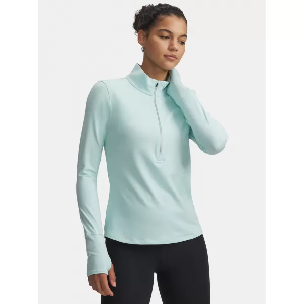  Ženska majica s kratkimi rokavi UNDER ARMOUR UA LAUNCH PRO HALF ZIP 1379349-703 ZELENA 