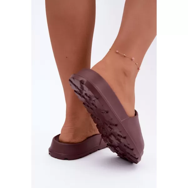  Ženski copati BIG STAR SHOES UU274075 ODTENKI RJAVE IN BEŽ 