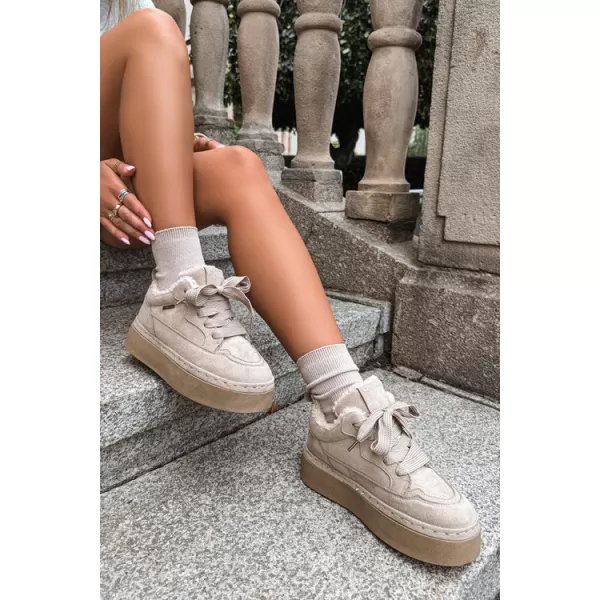  Ženski snežaki BIG STAR SHOES UU274187 BEŽ 