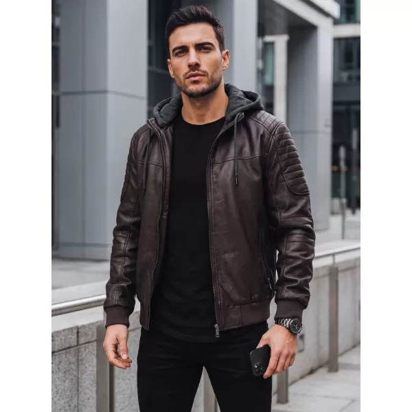  Moška jakna DSTREET TX5140 RJAVA 
