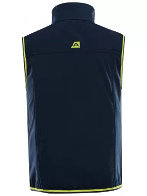 Otroški telovnik ALPINE PRO NERCO Z MESEČINO OBSIJAN OCEAN