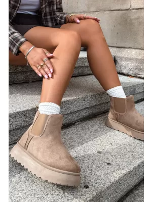 Ženski snežaki BIG STAR SHOES UU274173 BEŽ