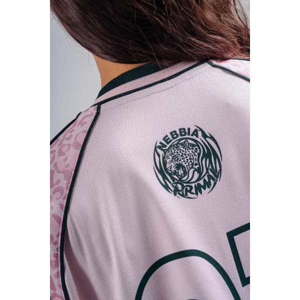  Prevelika majica s kratkimi rokavi 97 NEBBIA PRIMAL 862 ROZA LEOPARD 