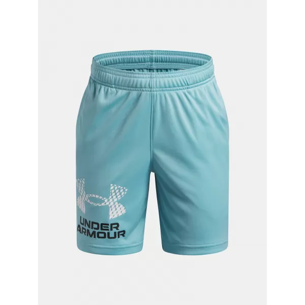  Fantovske kratke hlače UNDER ARMOUR TECH LOGO SHORTS 1383333-425 MODRA 