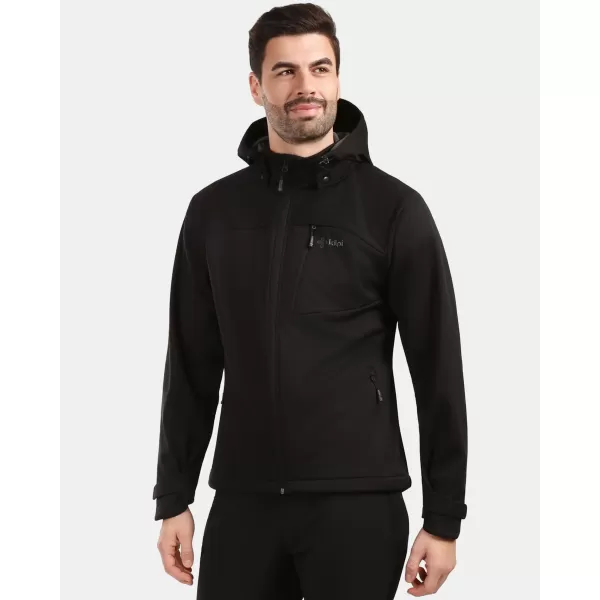  Moška softshell jakna KILPI ONTAVIO-M 1M0112KI ČRNA 