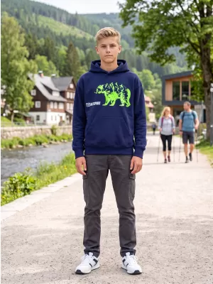 Otroški pulover ALTISPORT ALK193423 POLNOČNO MODRA