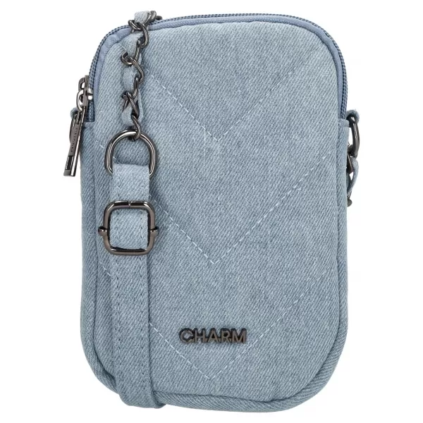 Ovitek za telefon CHARM LONDON HOLLYWOOD W00600 SREDNJE MODRA 