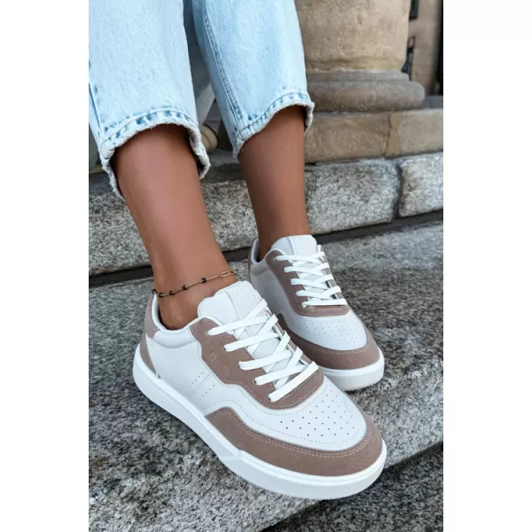  Ženske superge BIG STAR SHOES UU274275 BELA/BEŽ 