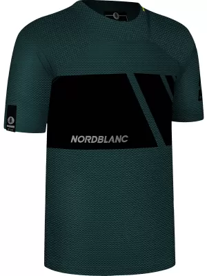 Moška funkcionalna kolesarska majica NORDBLANC MUD NBSMF8083 ZELENA