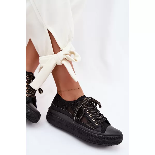  Ženske superge LEE COOPER LCW-26-44-4479 ČRNA 