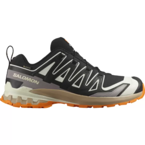  Moški čevlji SALOMON XA PRO 3D V9 GORE-TEX L47881900 ČRNI/VANILJEV LED/KURKUMA 