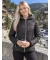 Ženska zimska jakna ALTISPORT IVORY ČRNA