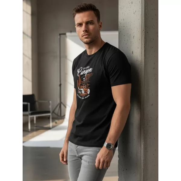  Moška majica s kratkimi rokavi DSTREET NX059R ČRNA 