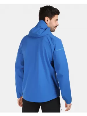 Moška hardshell jakna KILPI HURRICANE-M 1M0103KI TEMNO MODRA
