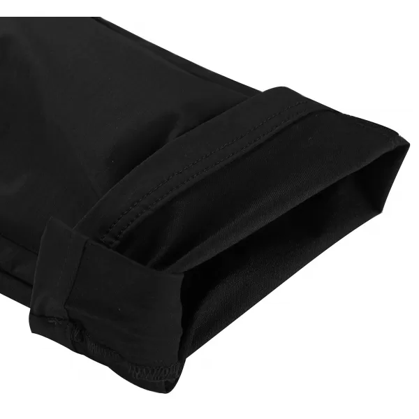  Moške softshell hlače ALPINE PRO AKAN 3 ČRNA 