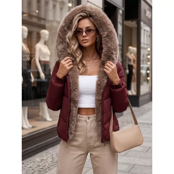  Ženska jakna DSTREET TY5985 BORDO 