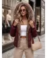 Ženska jakna DSTREET TY5985 BORDO