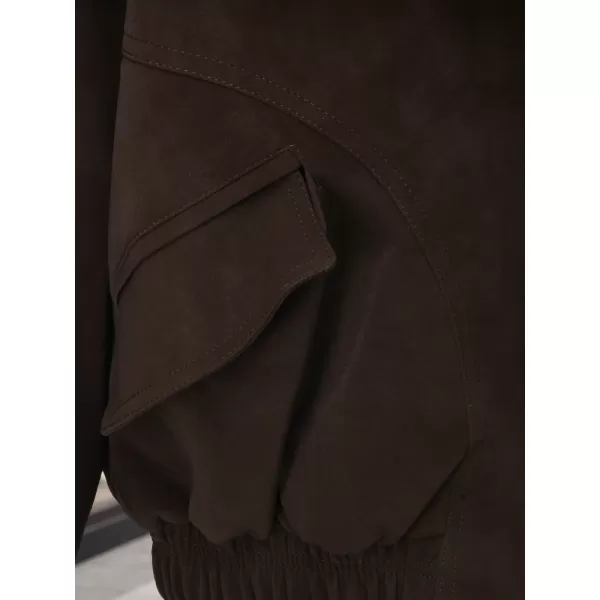  Ženska jakna DSTREET TY5843 RJAVA 