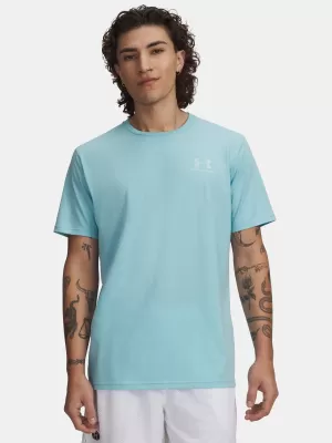 Moška majica s kratkimi rokavi UNDER ARMOUR M SPORTSTYLE LC SS 1326799-425 MODRA
