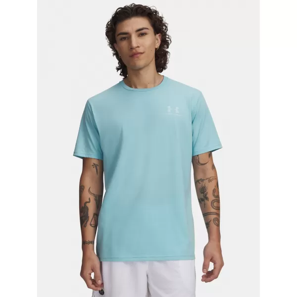  Moška majica s kratkimi rokavi UNDER ARMOUR M SPORTSTYLE LC SS 1326799-425 MODRA 