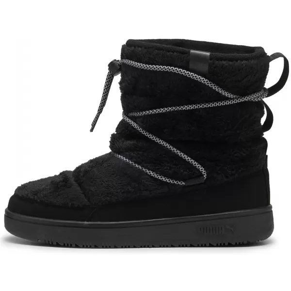  Ženski čevlji PUMA SNOWBAE SUEDE WNS 40217501 PUMA BLACK/FLAT TEMNO SIVA 