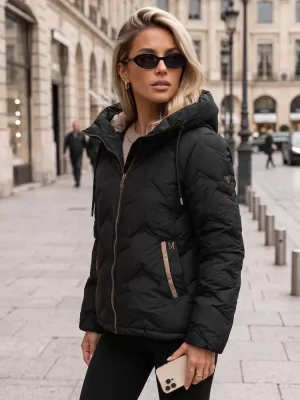 Ženska jakna DSTREET TY5943 ČRNA