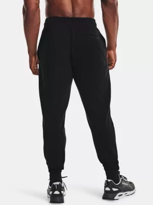 Moške trenirke UNDER ARMOUR UA RIVAL FLEECE GEO JOGGER 1366437-001 ČRNA