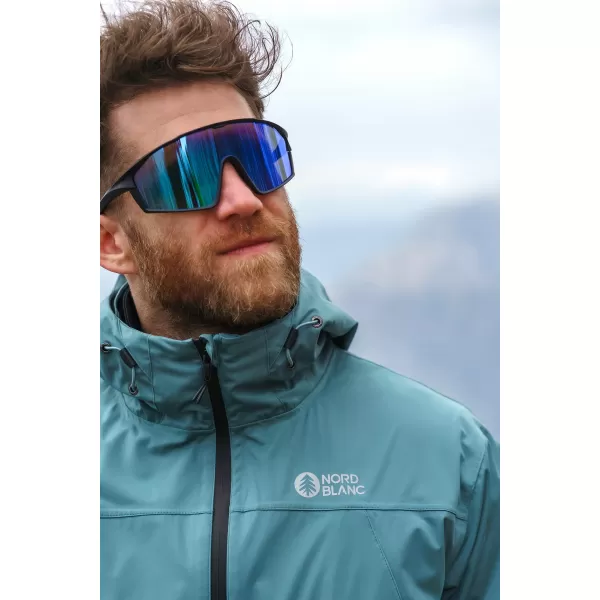  Moška nepremočljiva softshell jakna NORDBLANC EXPEDITIOUS NBSSM8323 ZELENA 
