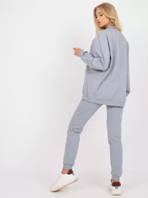 Ženski pulover BASIC FEEL GOOD AP-BL-A-R001 SIVA