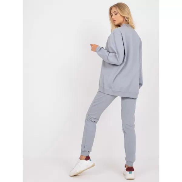  Ženski pulover BASIC FEEL GOOD AP-BL-A-R001 SIVA 