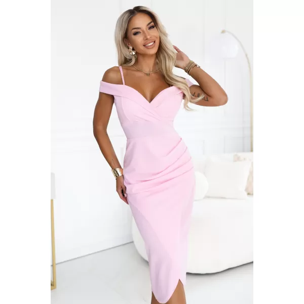  Obleka NUMOCO 564-12 PASTELNO ROZA 