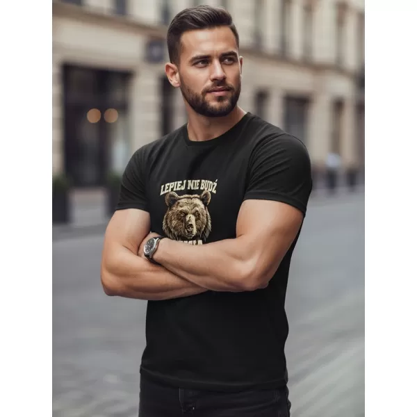  Moška majica s kratkimi rokavi DSTREET NX0097R-BK ČRNA 
