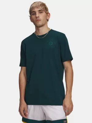 Moška majica s kratkimi rokavi UNDER ARMOUR M RADIAL WM SS 6009264-919 ZELENA