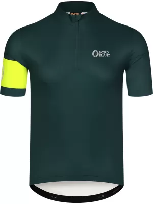 Moški kolesarski dres NORDBLANC CAMEL NBSMF8079 ZELENA